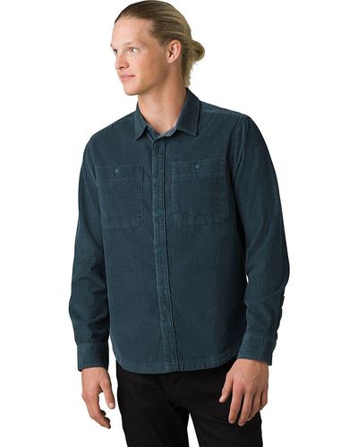 Prana Ridgecrest Long-Sleeve Shirt - Blue