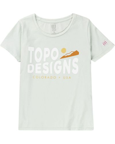 Topo Sunrise T-Shirt - White
