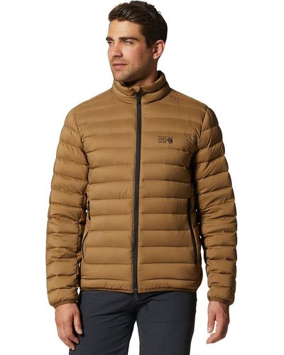 Mountain Hardwear Deloro Down Jacket - Brown
