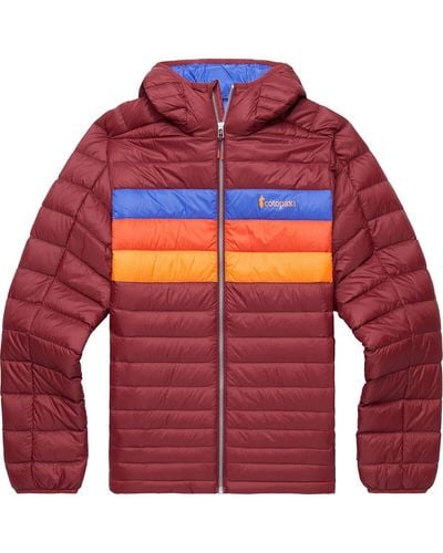 COTOPAXI Fuego Hooded Down Jacket - Red