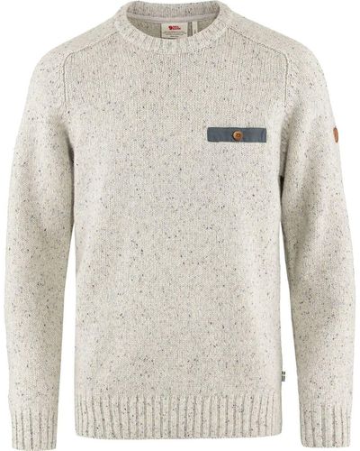 Fjallraven Lada Round-Neck Sweater - Gray