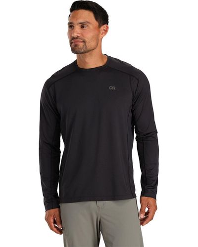 Outdoor Research Argon Long-Sleeve T-Shirt - Black