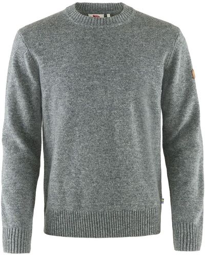 Fjallraven Ovik Round-neck Sweater - Gray