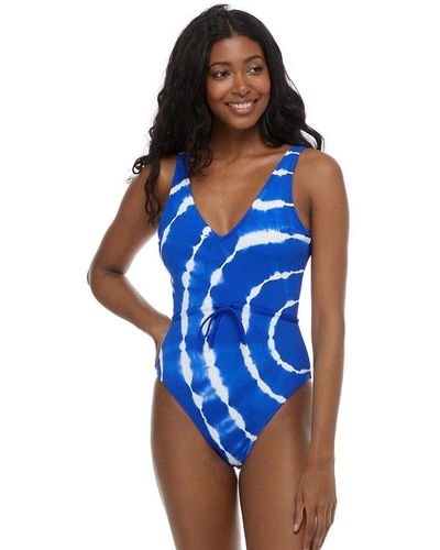 Body Glove Riptide Pam One-piece Swim Suit - Blue