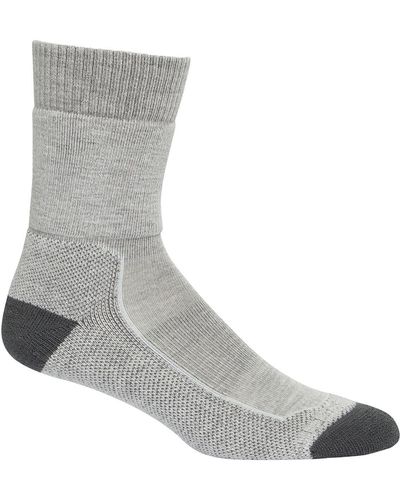 Icebreaker Hike+ Medium Crew Sock - Gray