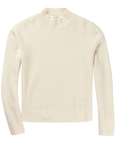 FALKE Chunky Mock Sweater - White