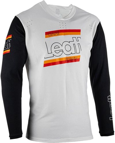 Leatt Mtb Enduro 4.0 Long-Sleeve Jersey - White