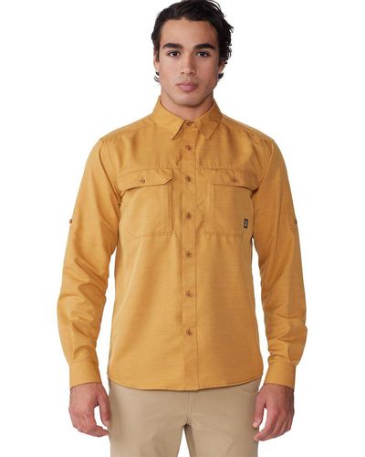 Mountain Hardwear Canyon Long-Sleeve Shirt - Brown