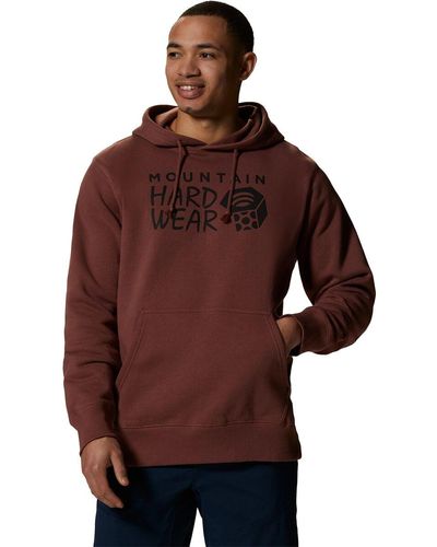 Mountain Hardwear Mhw Logo Pullover Hoodie - Brown
