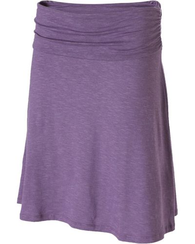Toad&Co Chaka Skirt - Purple
