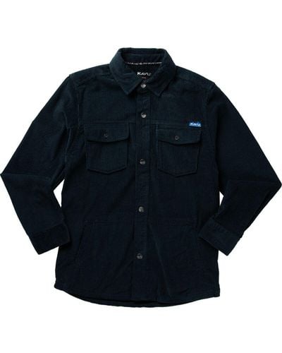 Kavu Petos Shirt Jacket - Blue