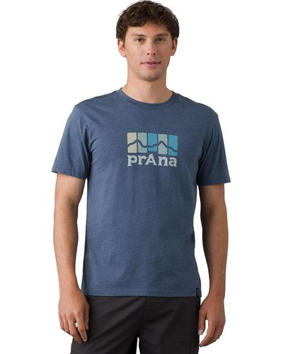 Prana Mountain Light Short-Sleeve T-Shirt - Blue