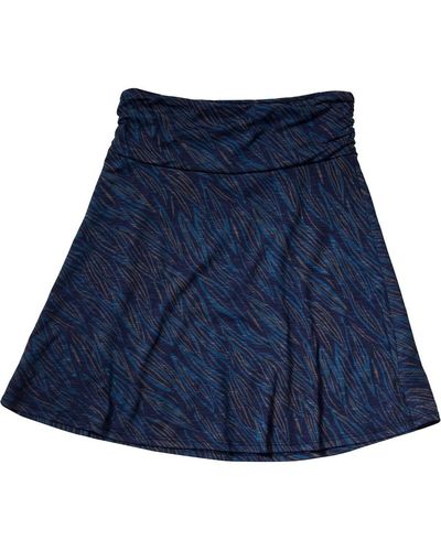 Toad&Co Chaka Skirt - Blue
