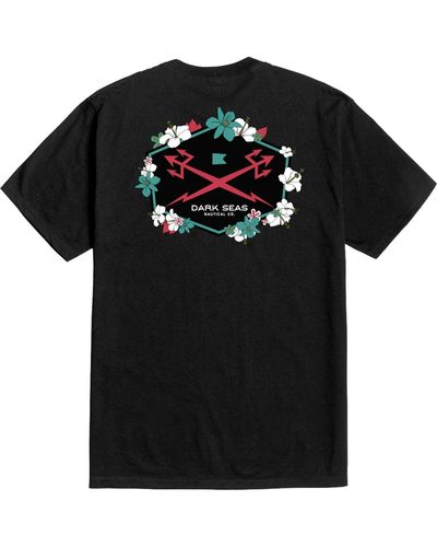 Dark Seas Bloom T-Shirt - Black