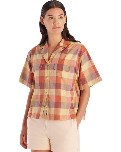 Marmot Muir Camp Novelty Short-sleeve Shirt - Orange