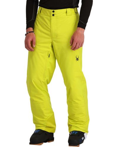 Spyder Traction Pant - Yellow