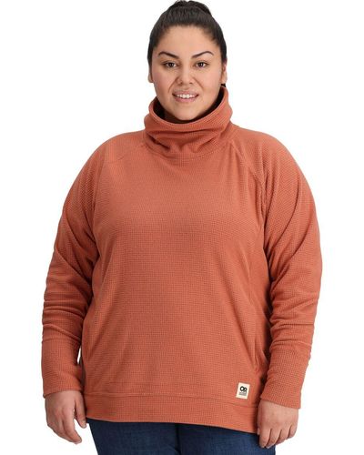 Outdoor Research Trail Mix Cowl Pullover - Orange