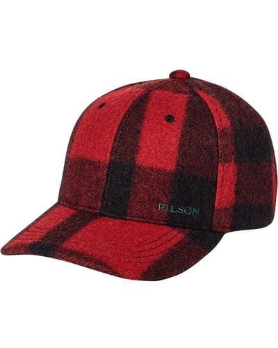 Filson Wool Logger Cap/ Heritage - Red