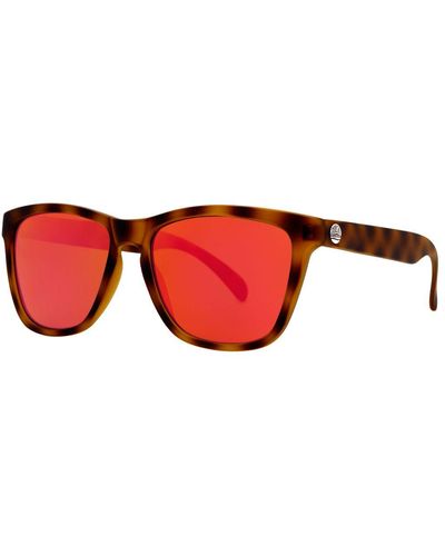 Sunski Madronas Polarized Sunglasses Tortoise - Red
