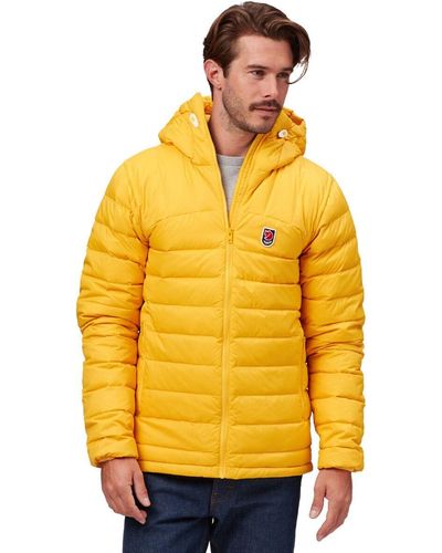 Fjallraven Expedition Pack Down Hooded Jacket - Yellow