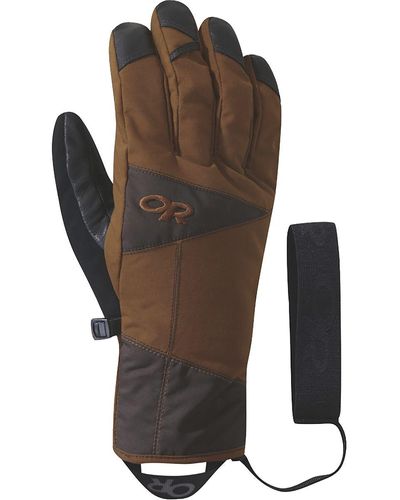 Outdoor Research Illuminator Sensor Glove - Brown