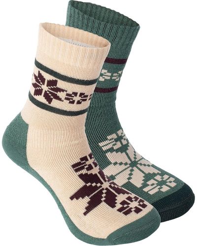 Kari Traa Rusa Wool Socks - Green