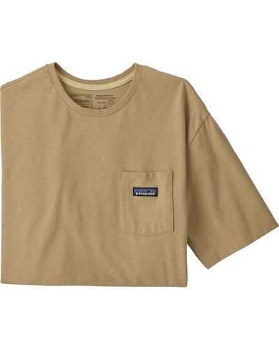 Patagonia P-6 Label Pocket Responsibili-T-Shirt - Green