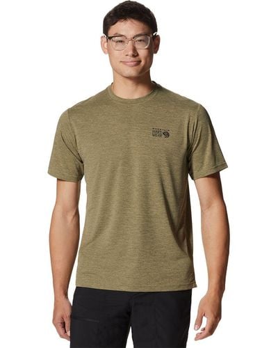 Mountain Hardwear Sunblocker Short-sleeve Shirt - Green