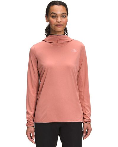 The North Face Belay Sun Hooded Shirt - Pink