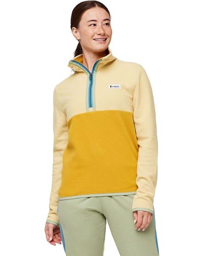 COTOPAXI Amado Fleece Pullover - Yellow