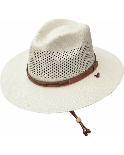 Stetson Airway Panama Safari Hat - Natural