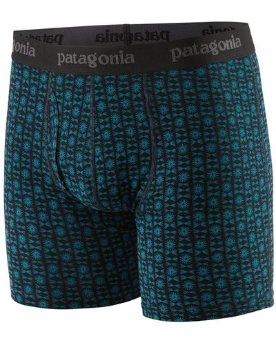 Patagonia Essential 6in Boxer Brief - Blue