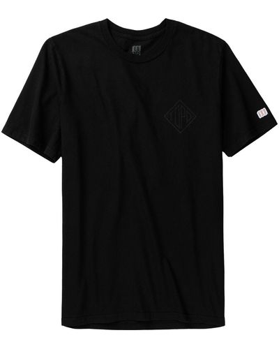 Topo Small Diamond Short-Sleeve T-Shirt - Black