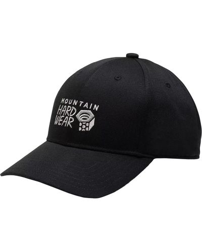 Mountain Hardwear Mhw Logo 6-Panel Hat - Black