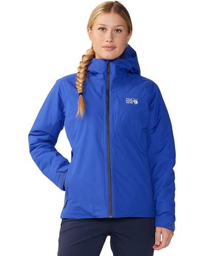 Mountain Hardwear Stretch Ozonic Insulated Jacket - Blue