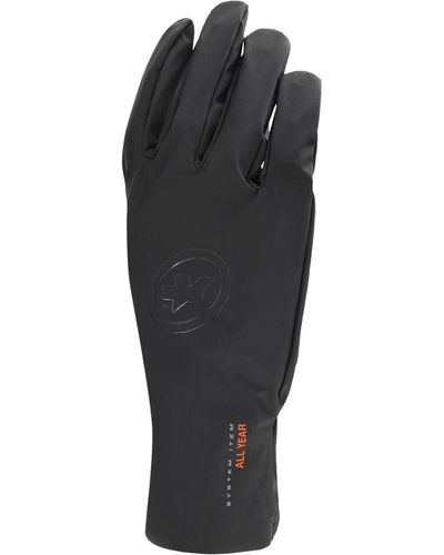Assos Rsr Thermo Rain Shell Glove - Black