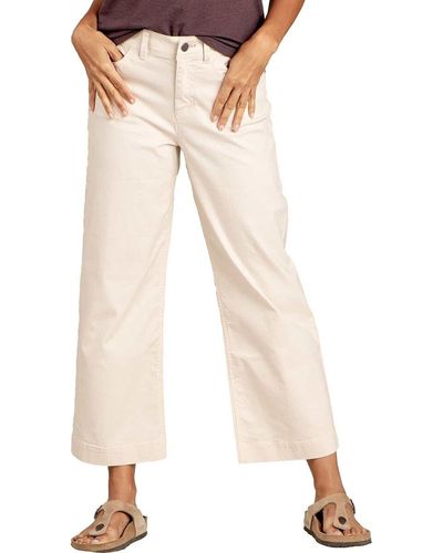 Toad&Co Earthworks Wide Leg Pant - Natural