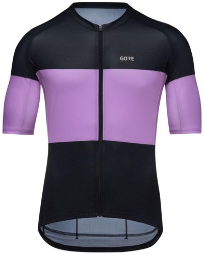 Gore Wear Spirit Stripes Jersey - Purple