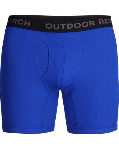Outdoor Research Echo Boxer Briefs - Blue