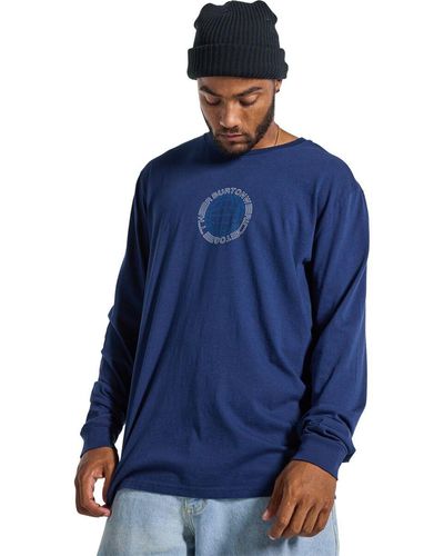 Burton Saugatuck Long-sleeve T-shirt - Blue