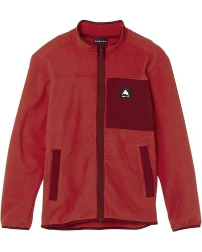Burton Hearth Full-Zip Jacket - Red