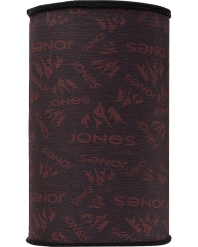 Jones Snowboards Fleece Logo Neck Warmer - Brown