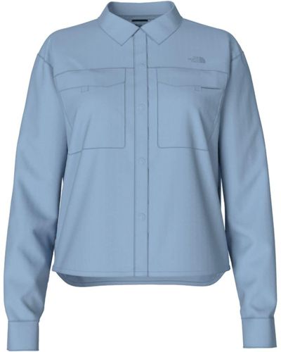 The North Face First Trail Upf Long-sleeve Shirt - Blue