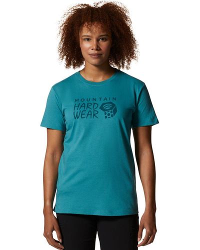 Mountain Hardwear Mhw Logo Short-Sleeve T-Shirt - Blue
