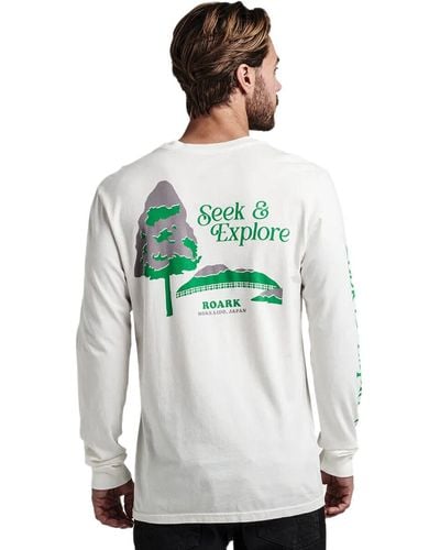 Roark Seek And Explore Hokkaido Long-Sleeve T-Shirt - Green