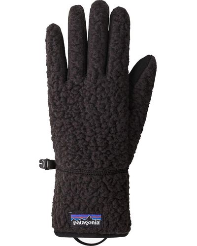 Patagonia Retro Pile Glove - Black