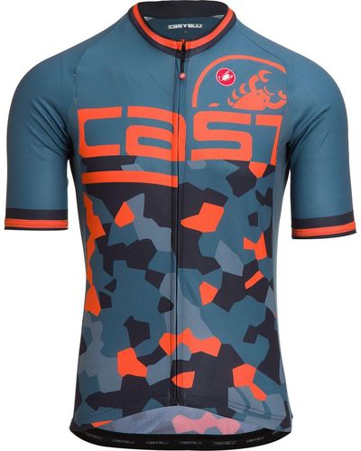 Castelli Attacco Limited Edition Jersey - Blue