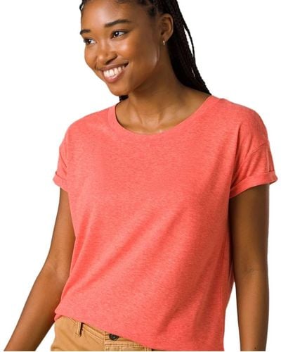 Prana Cozy Up T-Shirt - Pink