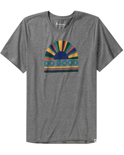 COTOPAXI Sunrise Organic T-Shirt - Gray