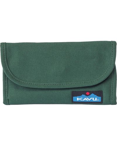 Kavu Big Spender Wallet - Green